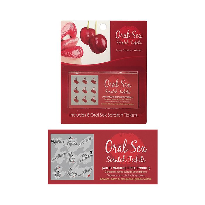 Oral Sex Scratch Tickets