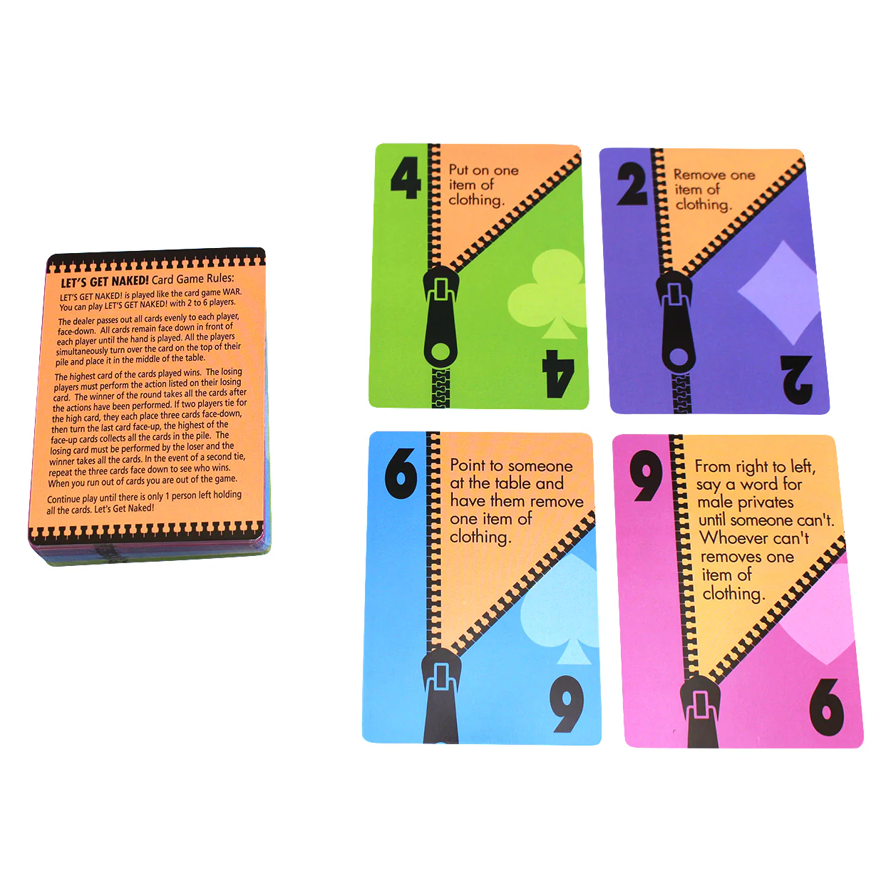 Let's Have Sex / Let Get Naked card game