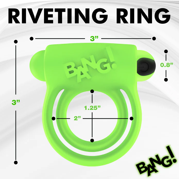 Glow-in-the-Dark Cock Ring w/ Remote