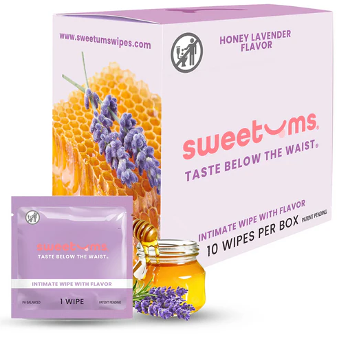 Sweetums Tasty Intimate Wipes