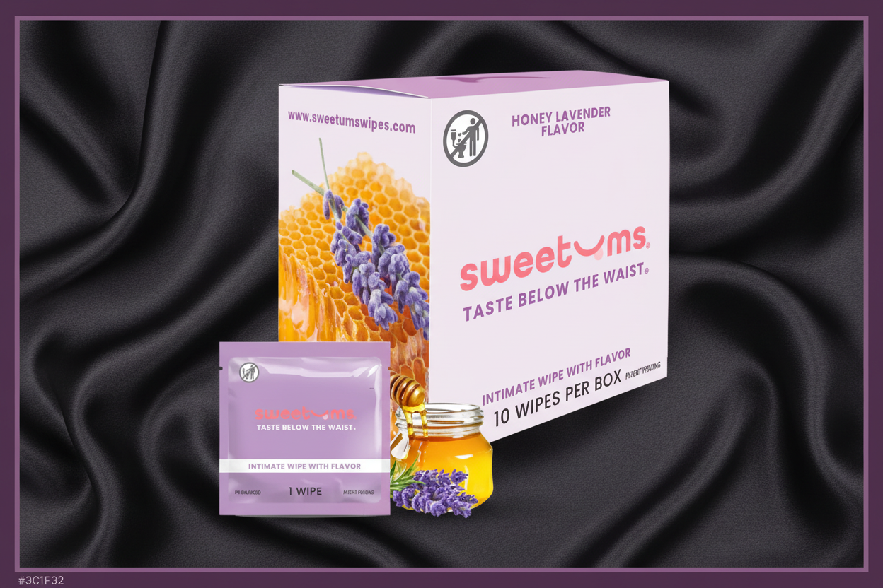 Sweetums Tasty Intimate Wipes