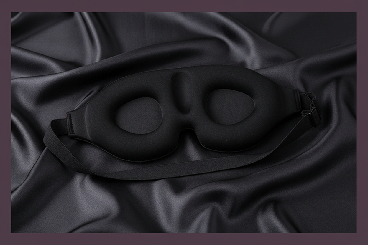 Saffron Blindfold with Memory Foam