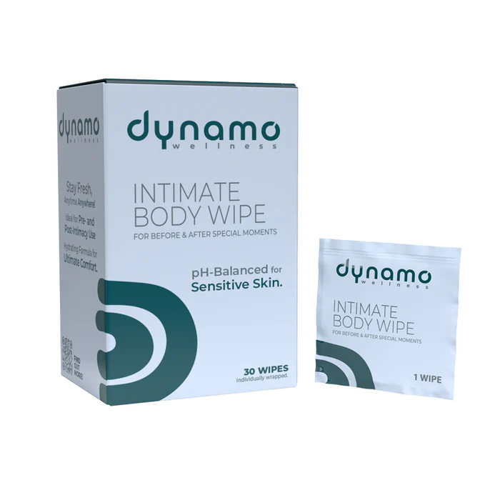 Dynamo Wellness Intimate Body Wipe - 30 Pack