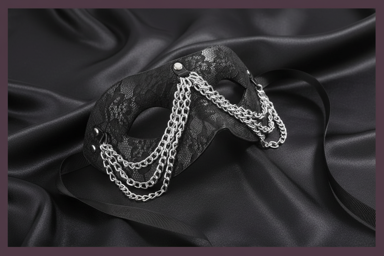 Chained Lace Mask