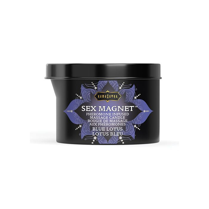 Sex Magnet Massage Candle Blue Lotus