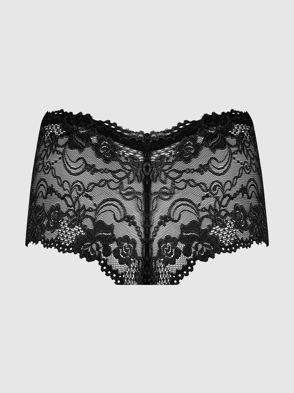 CAITLIN FLORAL LACE CHEEKY