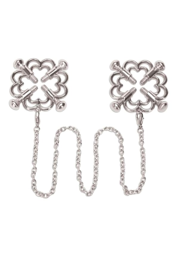 Flower Design Nipple Chain