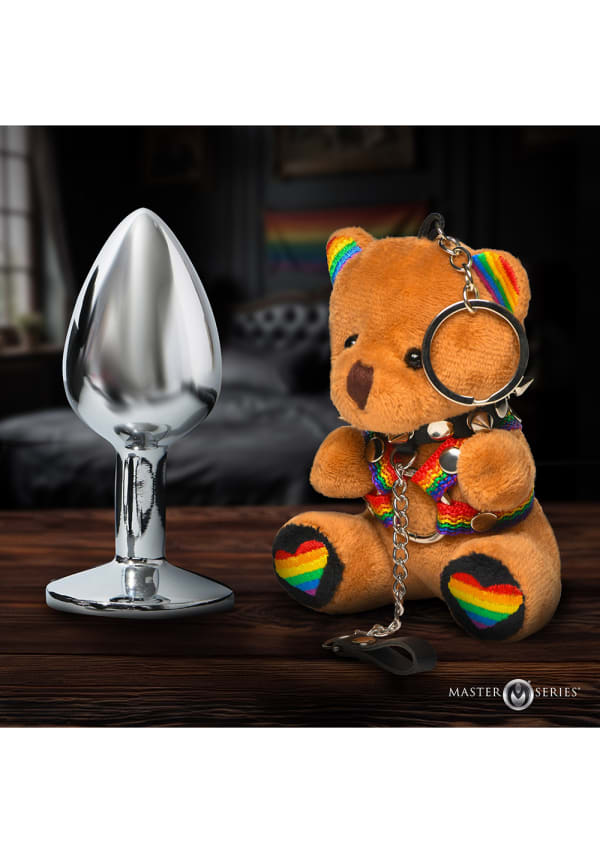 Pride Bear Keychain