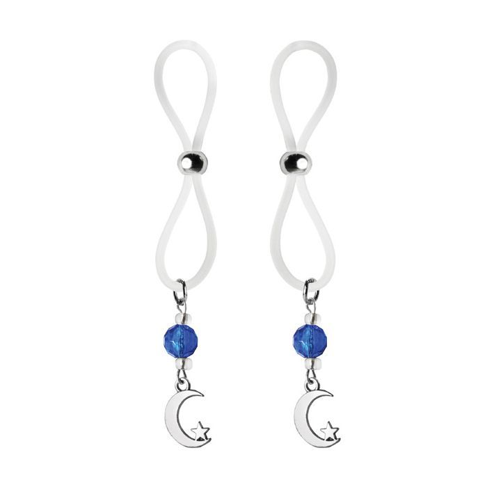Nipple Halos Moon & Star Charm