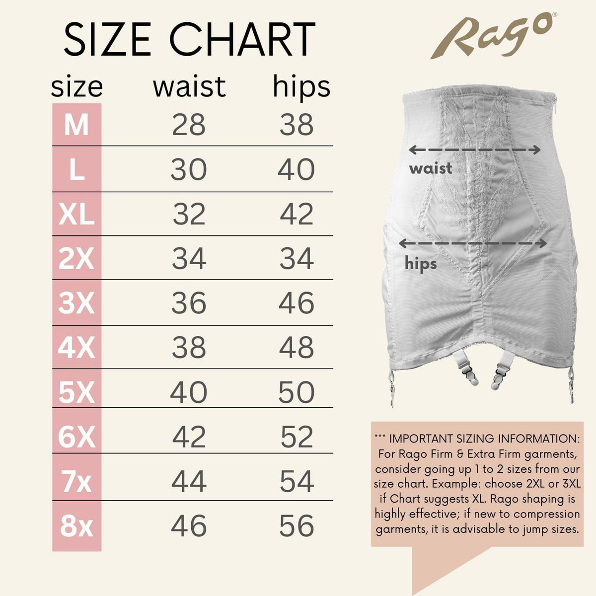 High Waist Open Bottom Girdle | Extra Firm Shaping | Side Zipper + Hook Closure