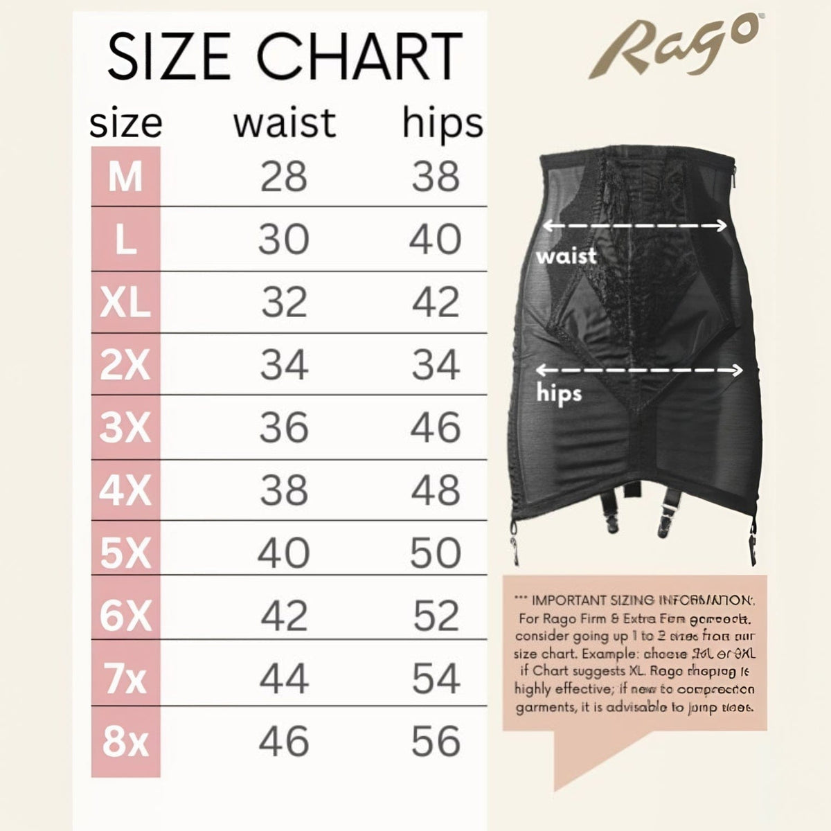 High Waist Open Bottom Girdle | Extra Firm Shaping | Side Zipper + Hook Closure