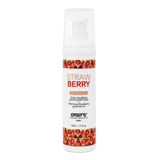 Strawberry Warming Intimate Massage Oil