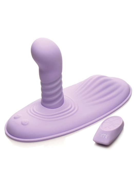 Thrust 'N' Grind Thrusting and Vibrating Silicone Grinder