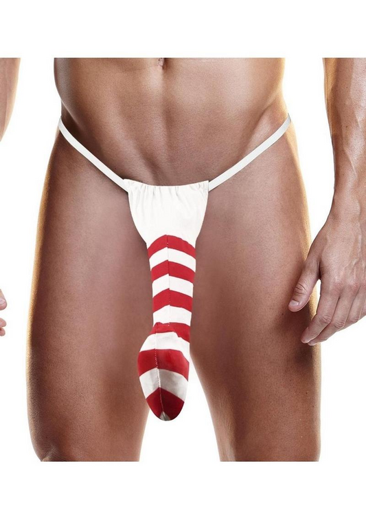 Candy Cane Thong - OS