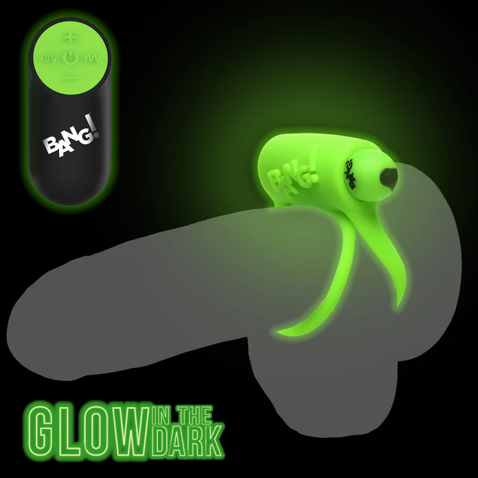 Glow-in-the-Dark Cock Ring w/ Remote