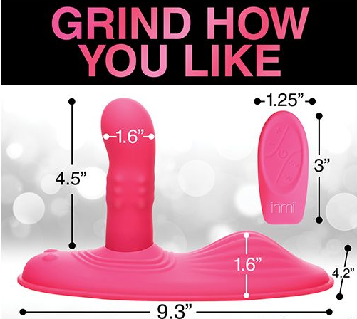 Spin 'N' Grind Rotating & Vibrating Silicone Grinder