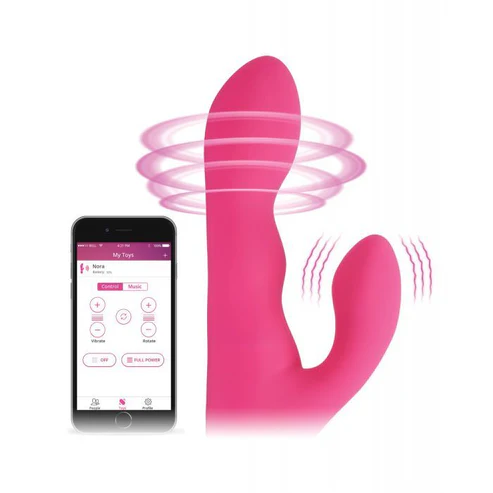 Lovense Nora App-Controlled Rabbit Vibrator