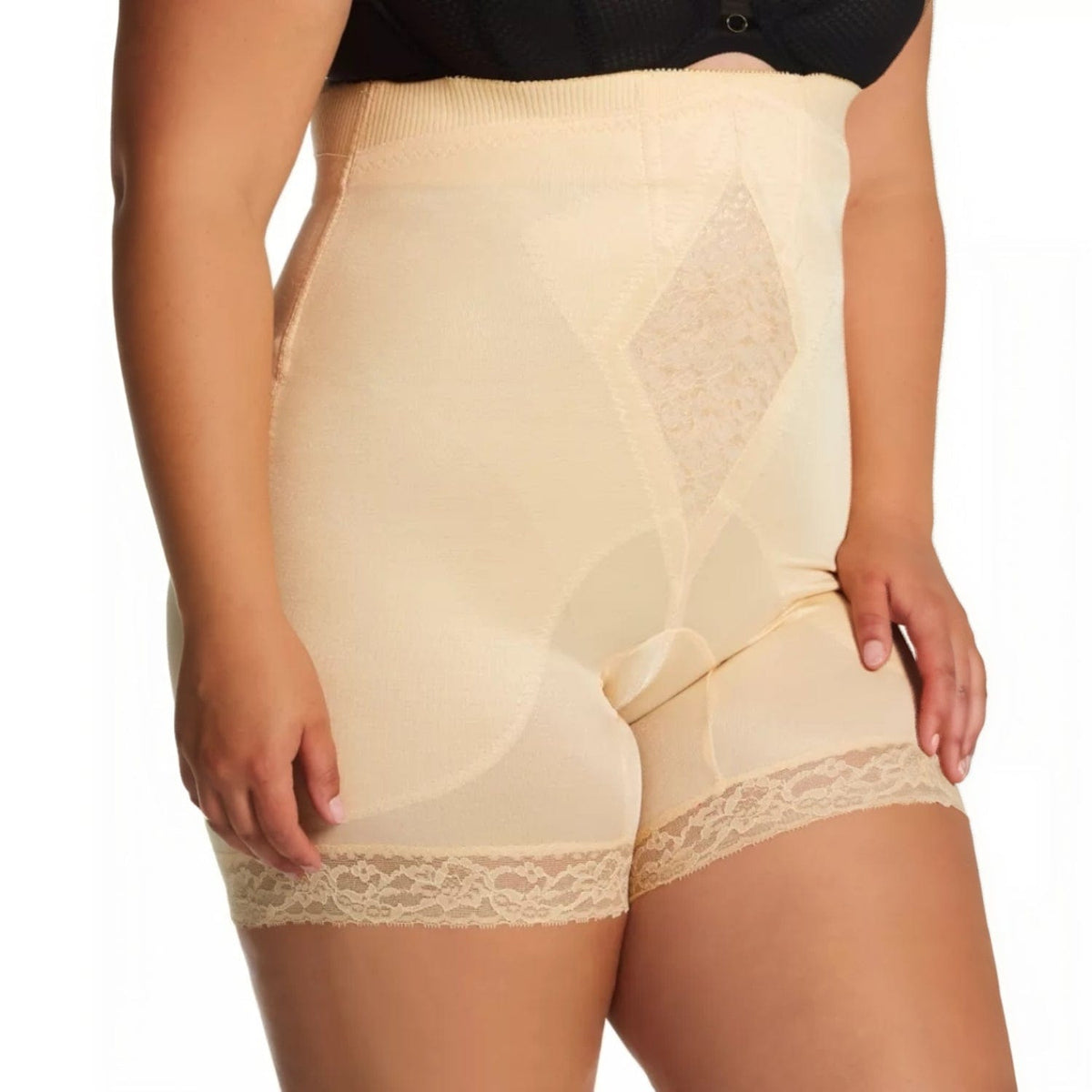 High Waist Medium Control Thigh Slimmer | No Top Roll