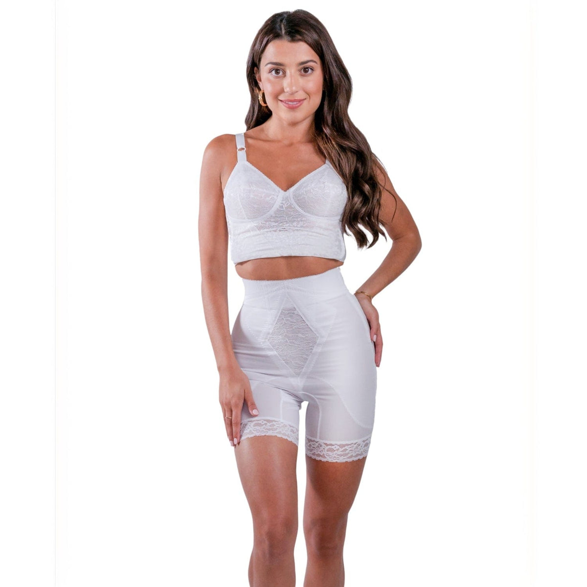 High Waist Medium Control Thigh Slimmer | No Top Roll