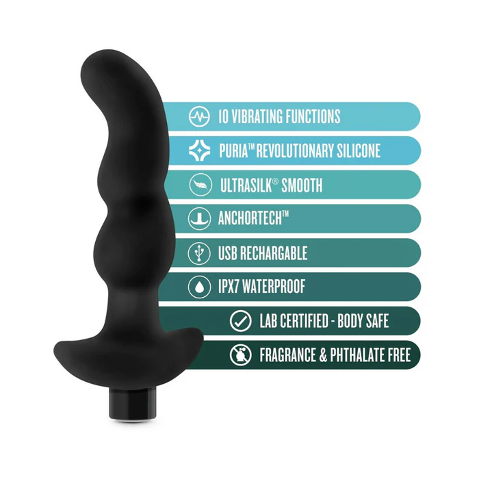 Platinum Silicone Vibrating Prostate Massager