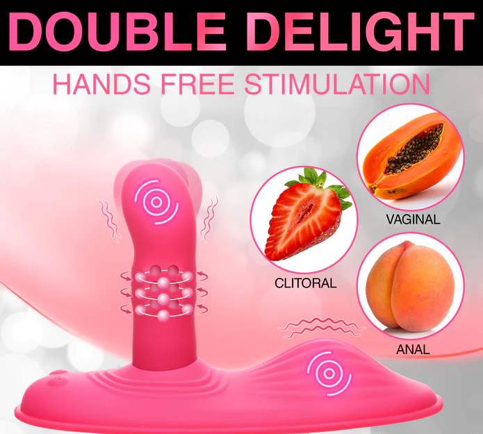 Spin 'N' Grind Rotating & Vibrating Silicone Grinder