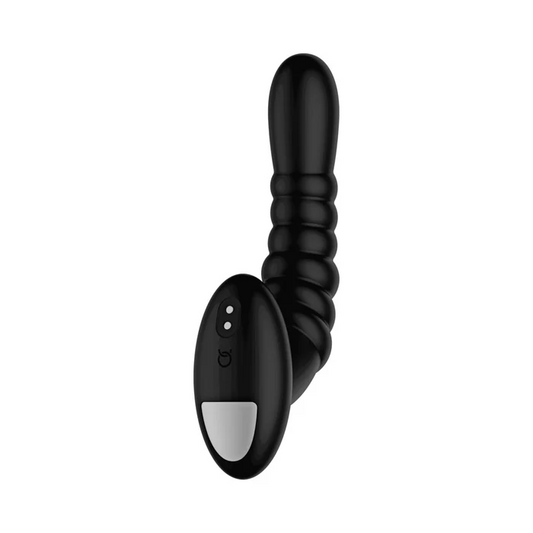 Ribbed Pro Vibrating Anal Massager