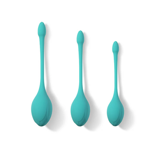 Bluebell Floral Weighted Kegel Ball 3-Piece Set