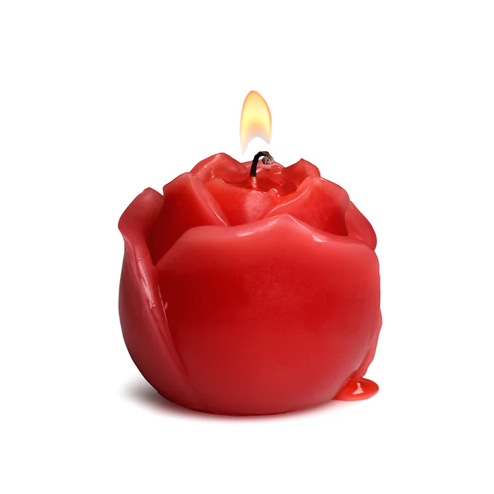 Flaming Rose Rose Drip Candle