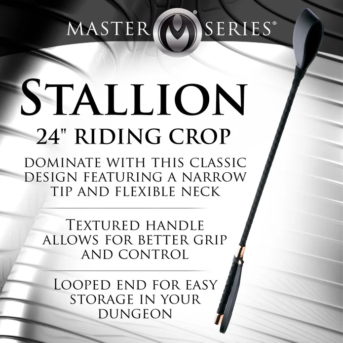 Stallion 24" Riding Crop