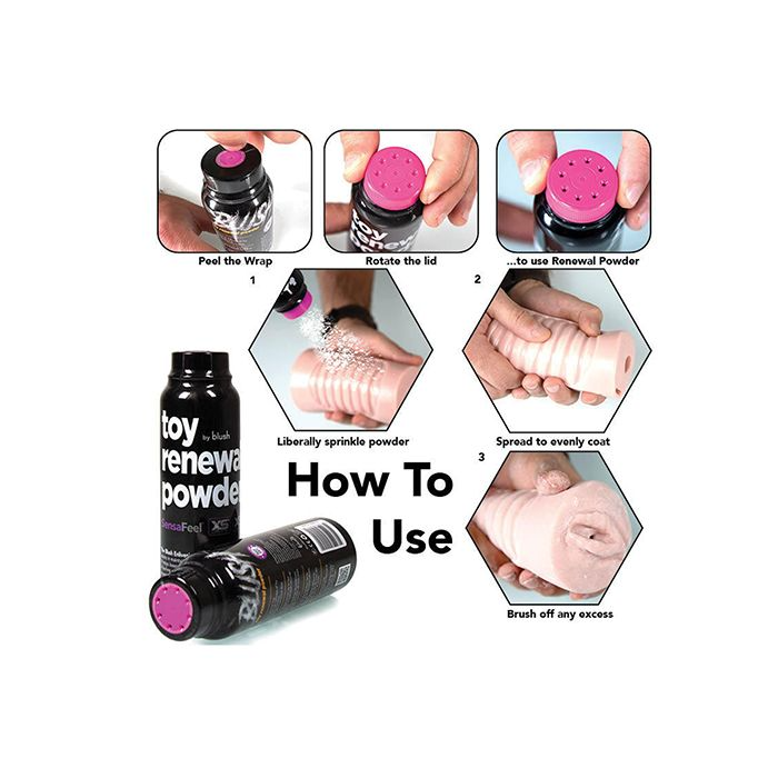 SensaFeel Toy Renewal Powder