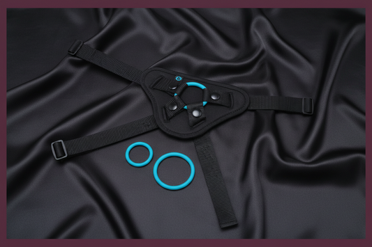 Every Body Strap-On Harness Set With 6" Silicone Dildo Peg