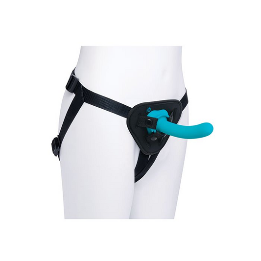 Every Body Strap-On Harness Set With 6" Silicone Dildo Peg