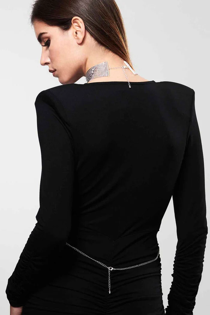 Desir Metallique Mesh Collar