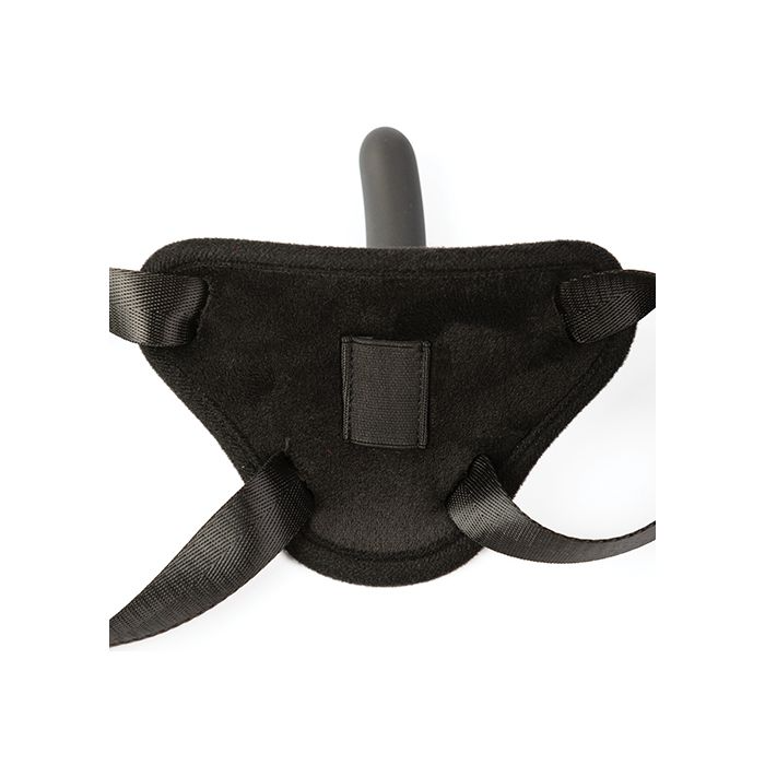 Perfectly Pegged Beginners Strap-On Harness & 5" Dildo - Black