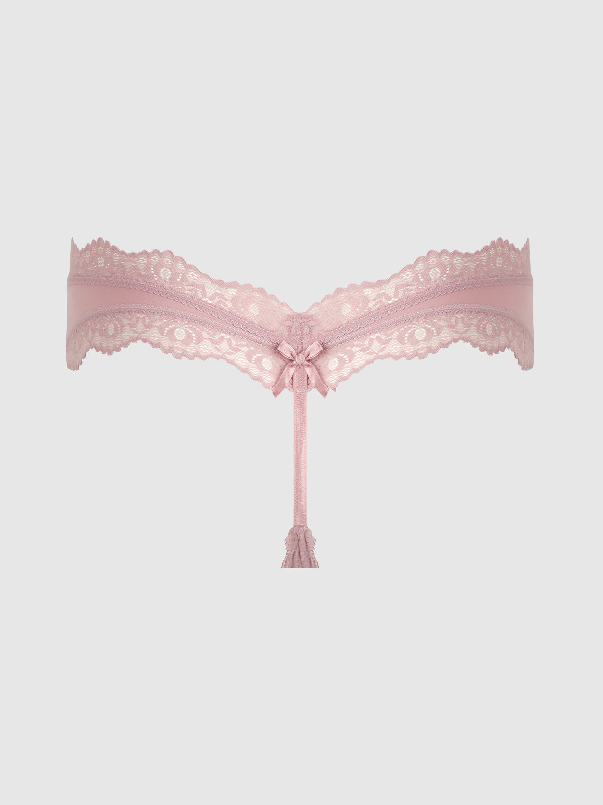 VERA MICRO & LACE TRIM G-STRING