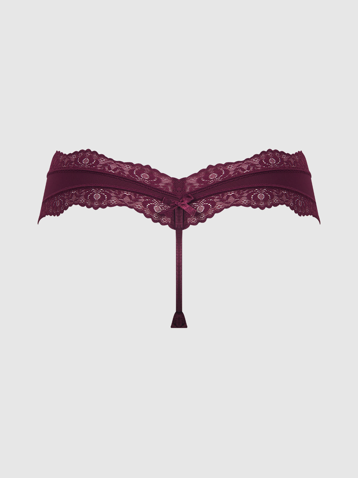 VERA MICRO & LACE TRIM G-STRING