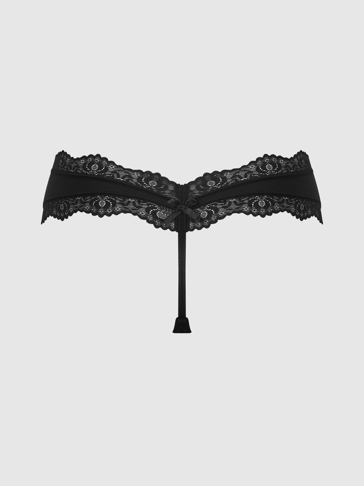 VERA MICRO & LACE TRIM G-STRING