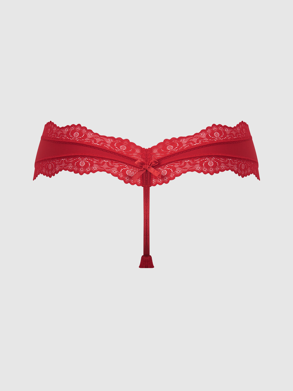 VERA MICRO & LACE TRIM G-STRING