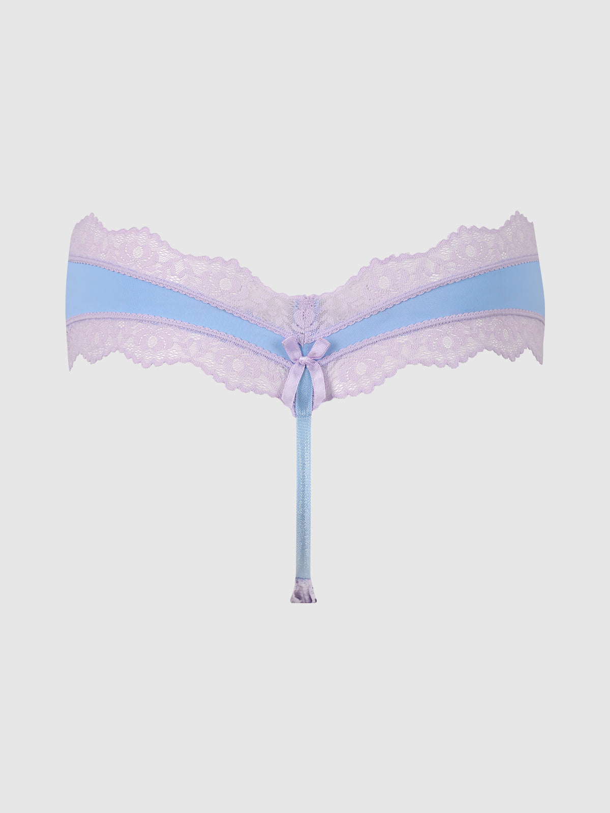VERA MICRO & LACE TRIM G-STRING