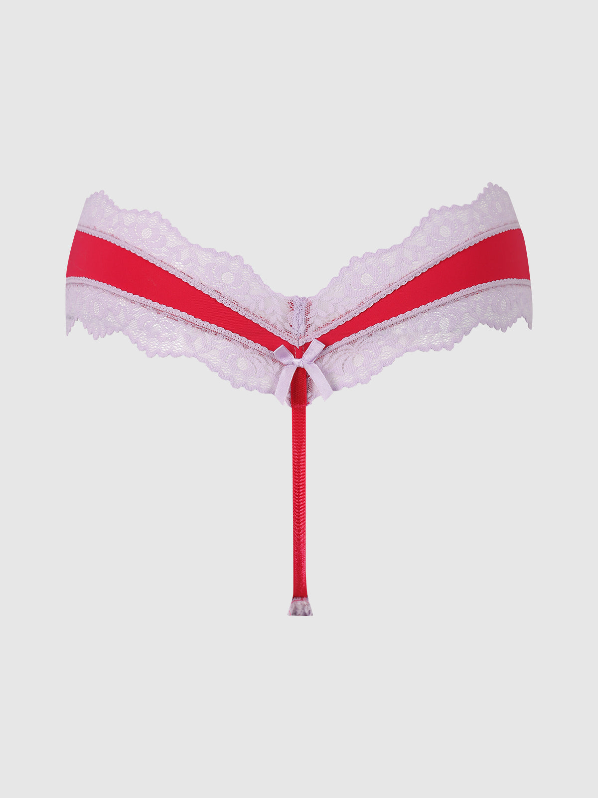 VERA MICRO & LACE TRIM G-STRING