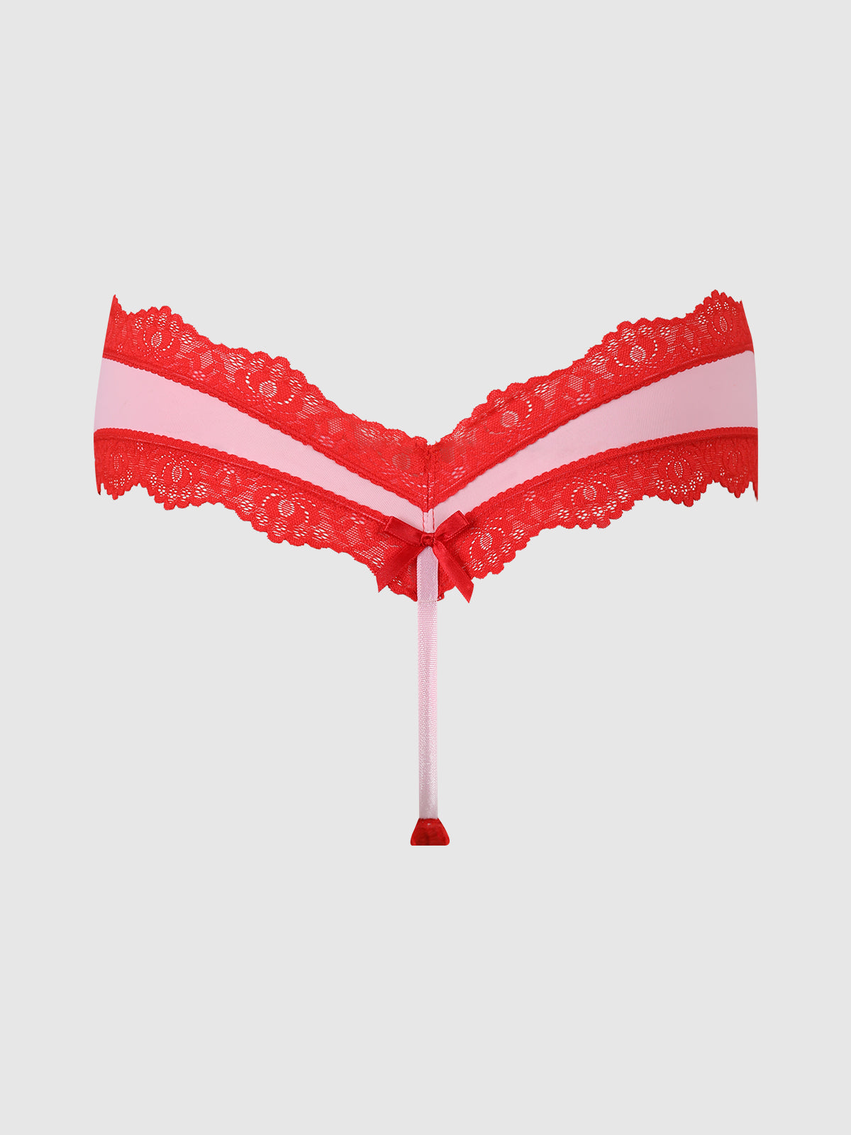 VERA MICRO & LACE TRIM G-STRING