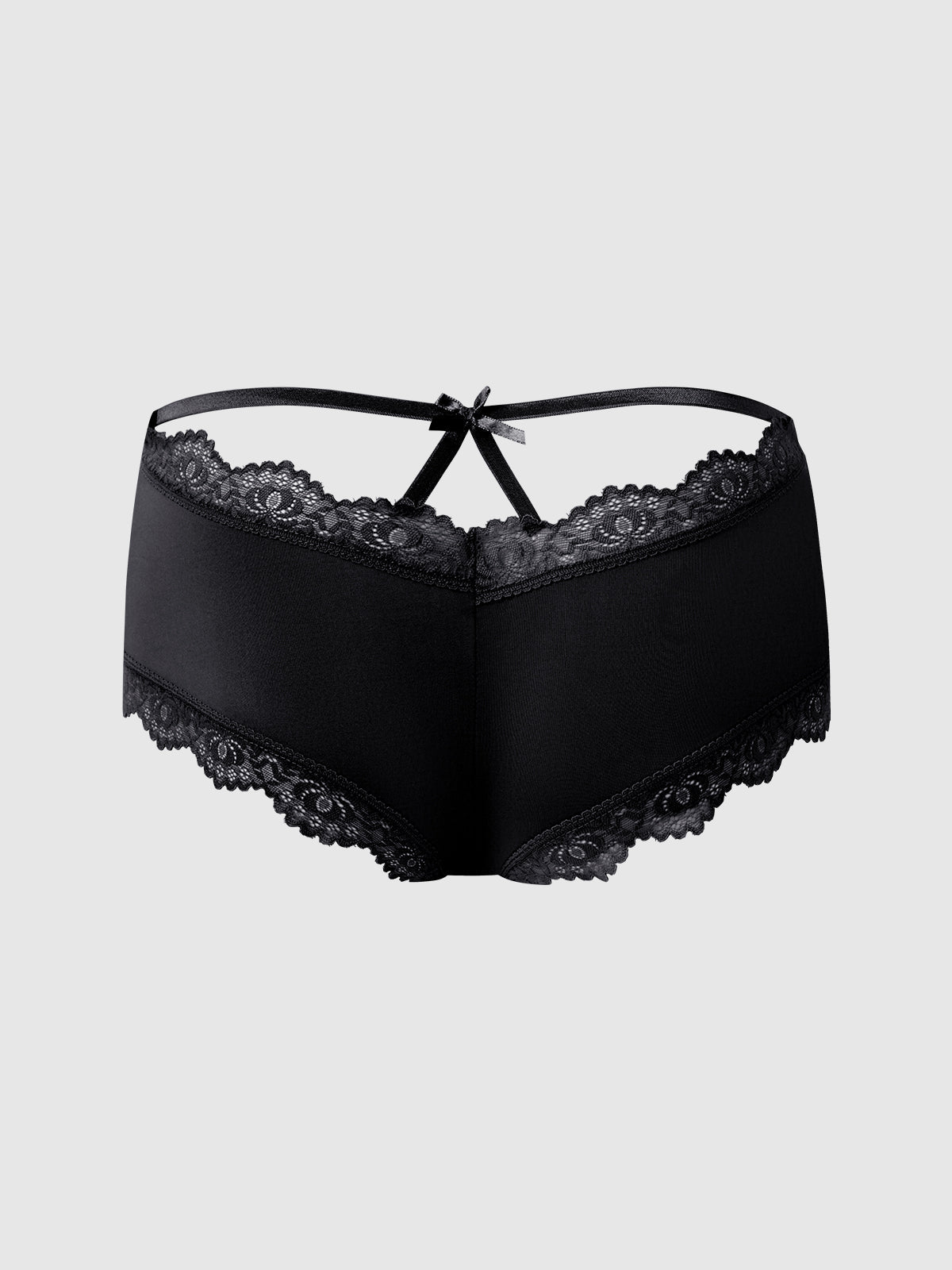 VERA MICRO & LACE TRIM STRAPPY BACK CHEEKY