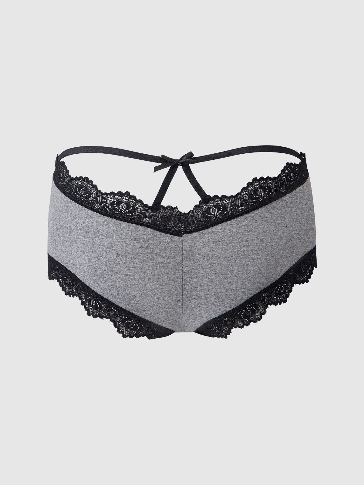 VERA MICRO & LACE TRIM STRAPPY BACK CHEEKY