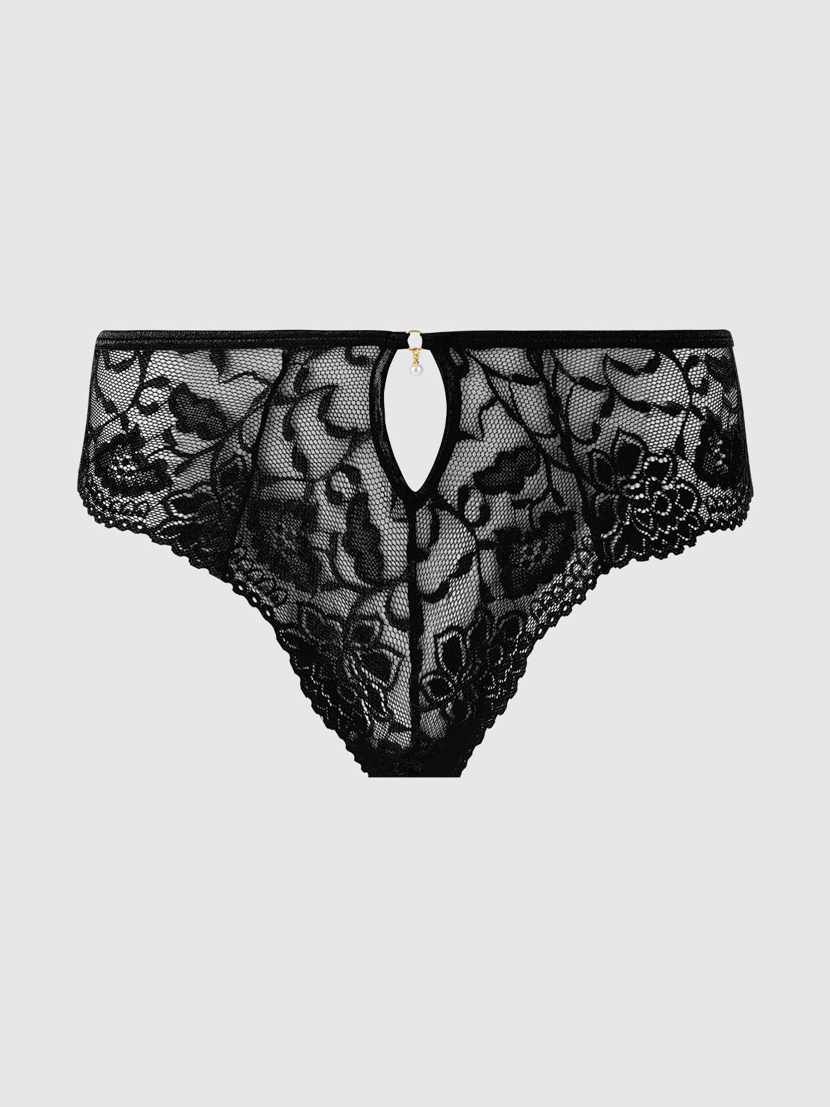 GIGI STRETCH LACE KEYHOLE TANGA