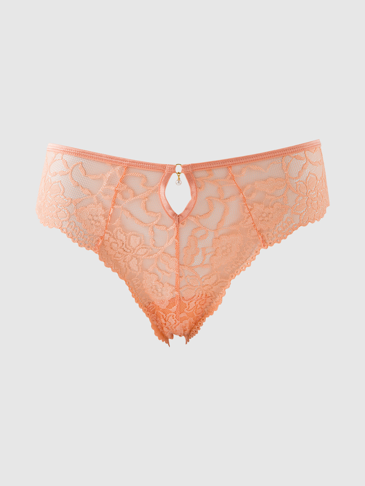 GIGI STRETCH LACE KEYHOLE TANGA
