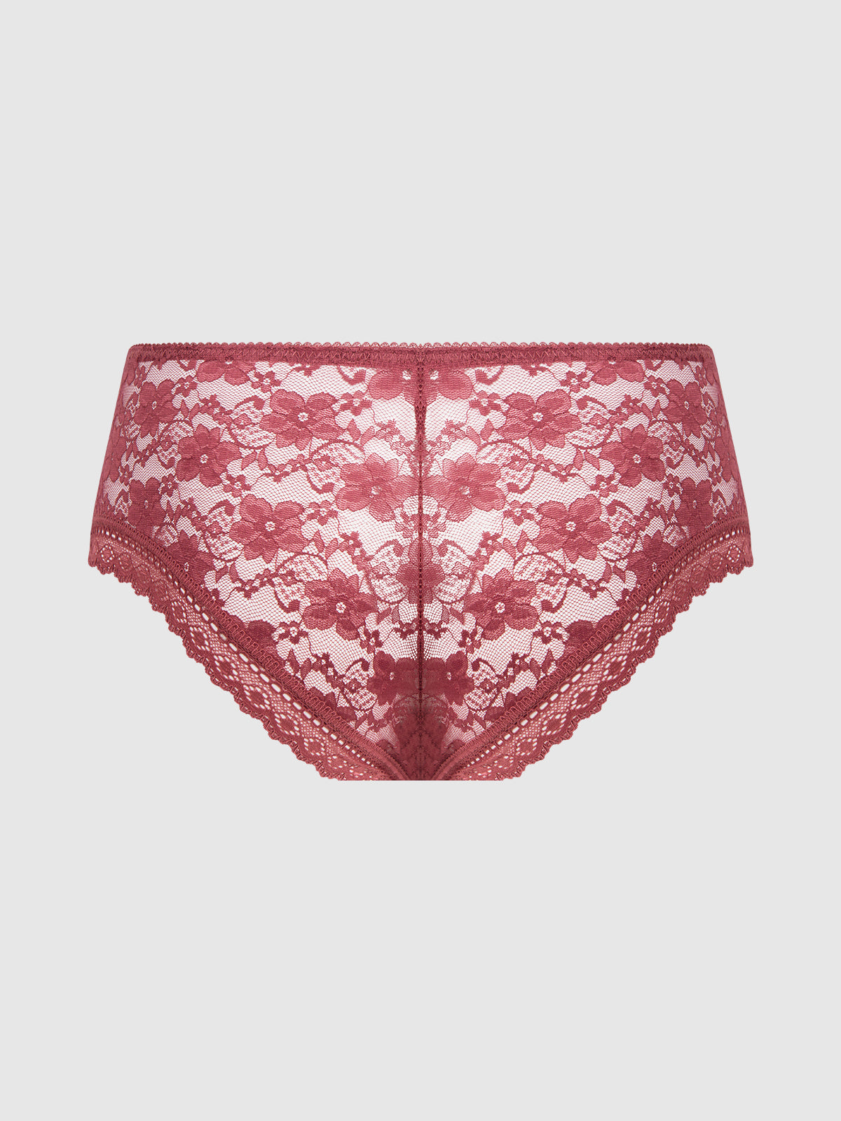CAITLIN LACE CHEEKY WITH MESH LINING