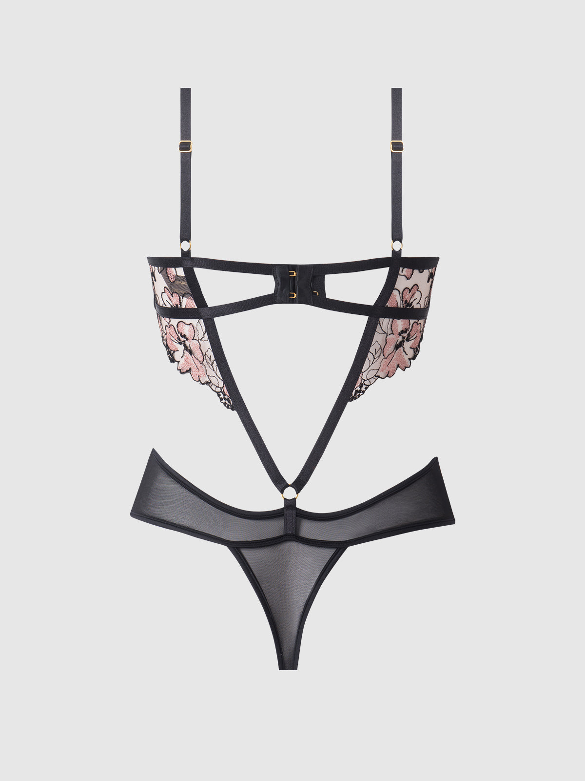 NOVA BLACKLIGHT LACE TEDDY
