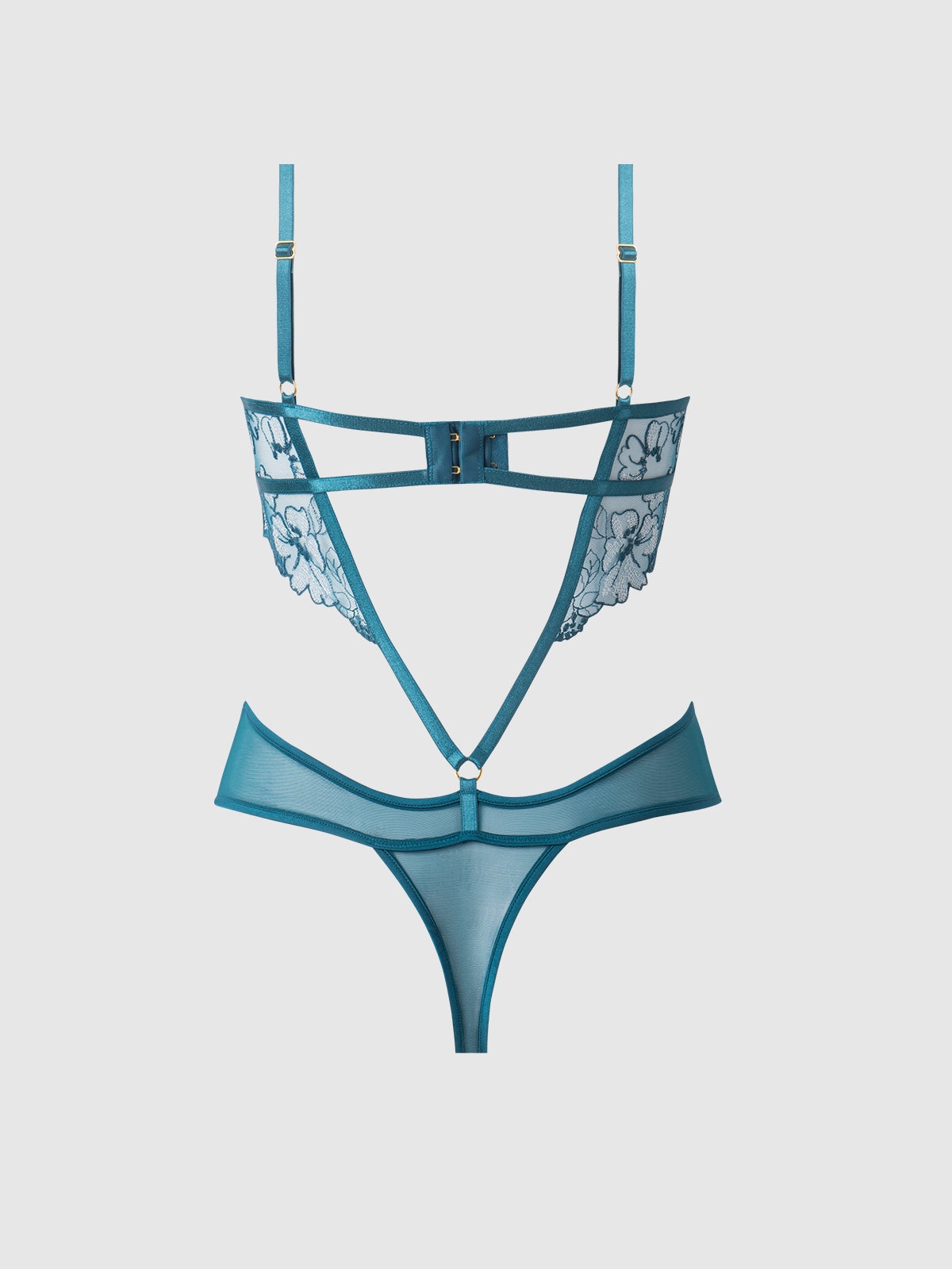 NOVA BLACKLIGHT LACE TEDDY