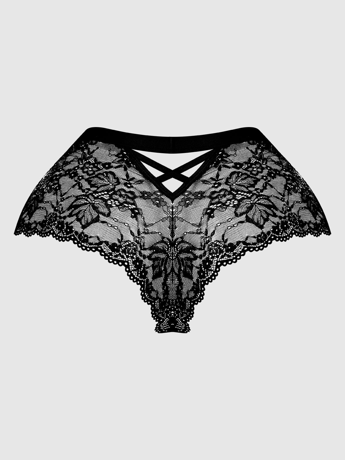 BELLA CRISS CROSS BACK LACE CHEEKY