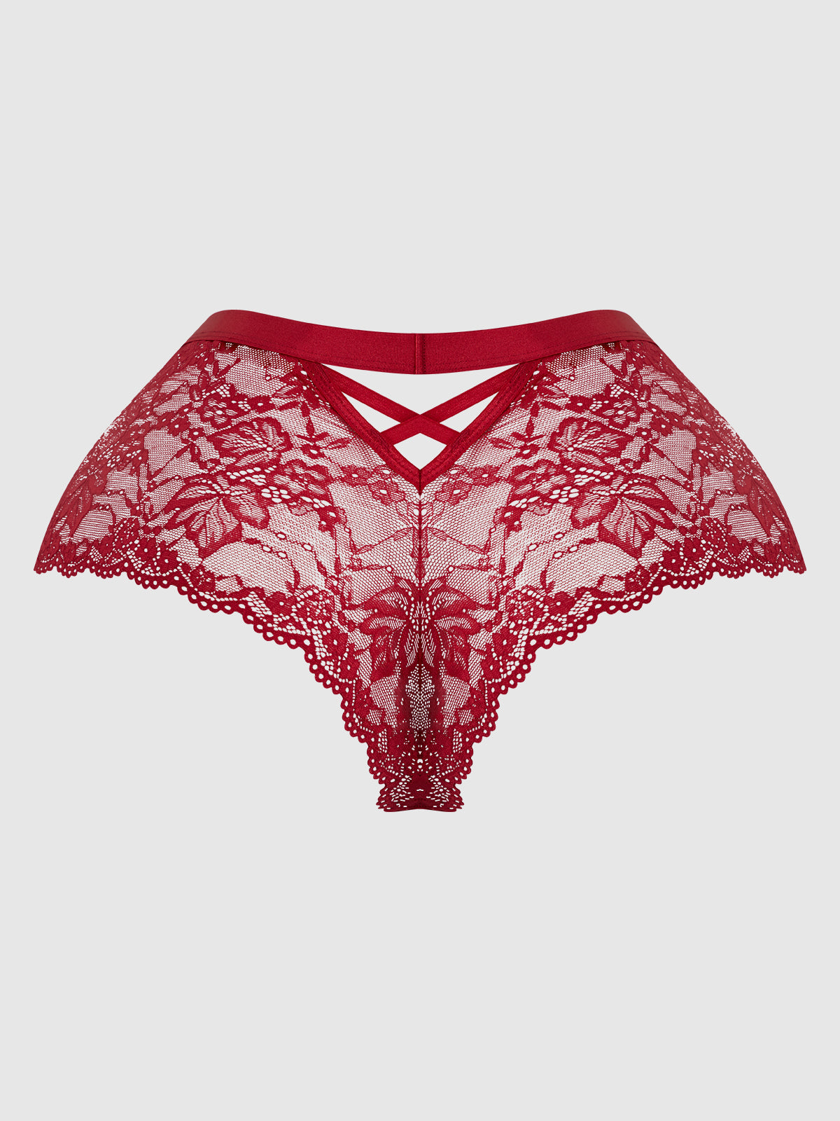 BELLA CRISS CROSS BACK LACE CHEEKY